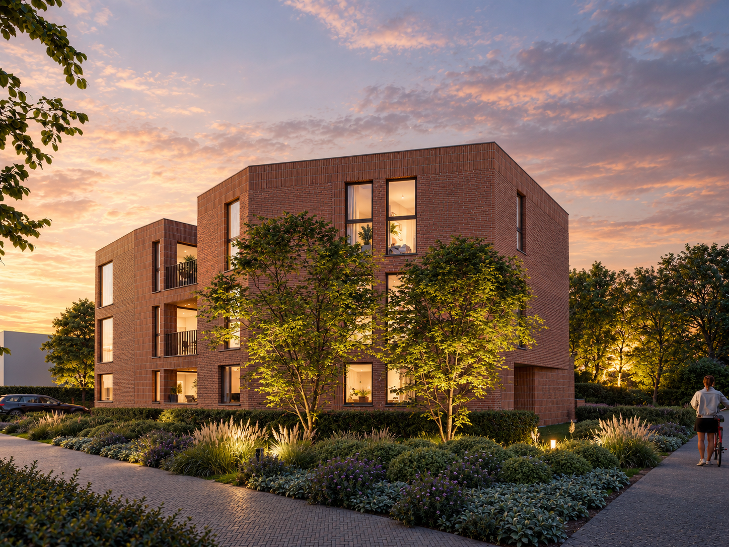Residentie Reyenhof Lier by night